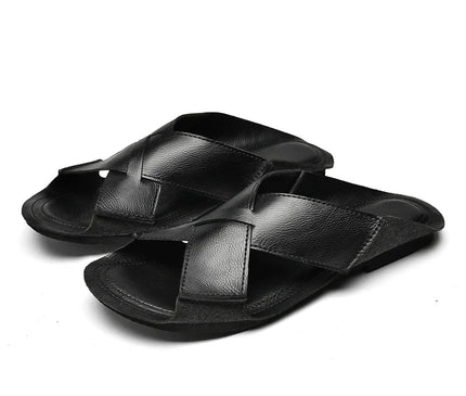 sandales-croisees-marron-style-rustique