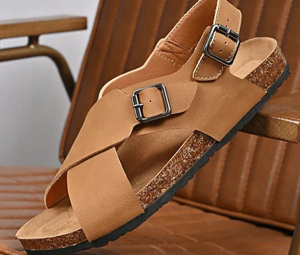 sandale-estivale-semelle-epaisse-croisee-beige