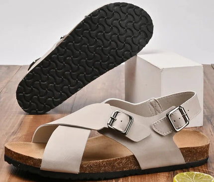 sandale-estivale-semelle-epaisse-croisee-beige