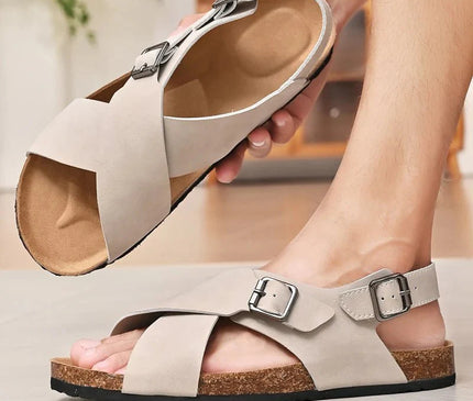 sandale-estivale-semelle-epaisse-croisee-beige