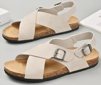 sandale-estivale-semelle-epaisse-croisee-beige