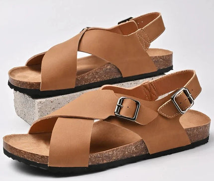 sandale-estivale-semelle-epaisse-croisee-beige