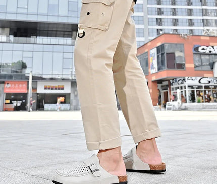 sabot-moderne-ajoure-boucle-argentee