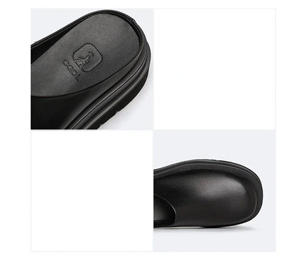 sabot-noir-minimaliste-semelle-texturee