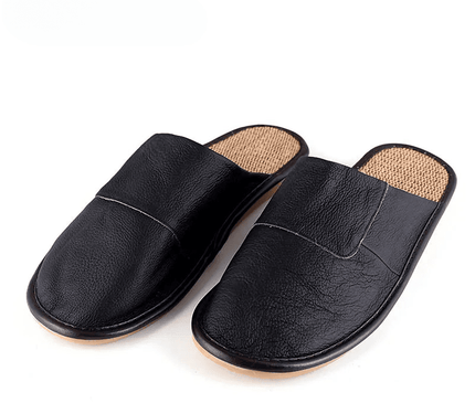chaussons-rustiques-noirs-semelle-naturelle