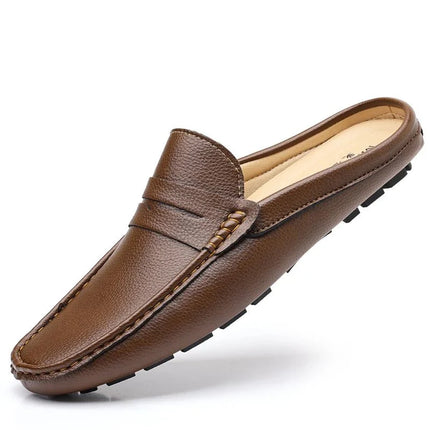 mocassin-marron-ouvert-talon-semelle-crampons