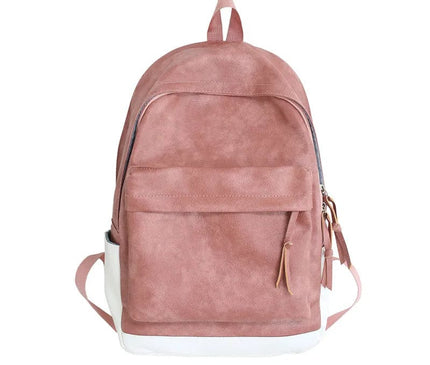sac-a-dos-compact-rose-pastel-poches-multiples