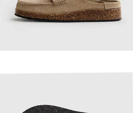 sabot-beige-retro-semelle-liege-texture