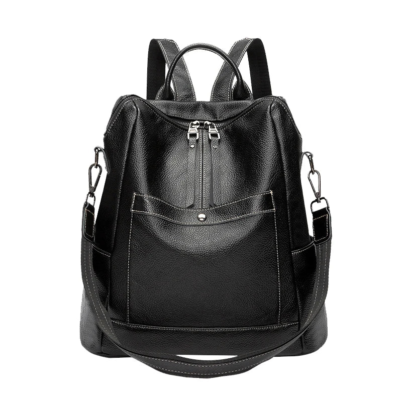 sac-a-dos-noir-compact-bretelles-reglables-sangle-amovible