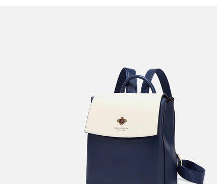 sac-a-dos-bleu-blanc-detail-abeille-doree