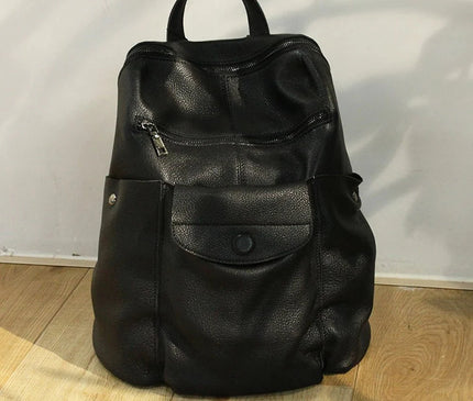 sac-a-dos-noir-souple-pochette
