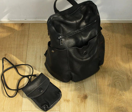 sac-a-dos-noir-souple-pochette