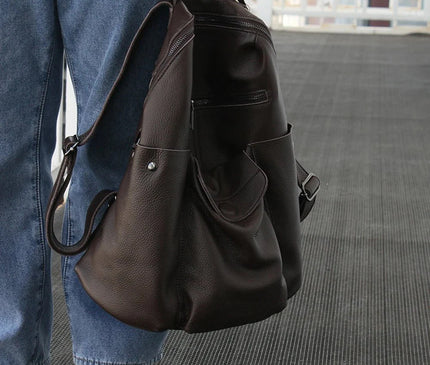sac-a-dos-noir-souple-pochette