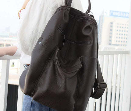 sac-a-dos-noir-souple-pochette