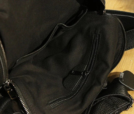 sac-a-dos-noir-souple-pochette