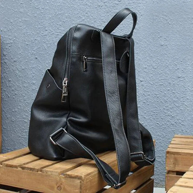 sac-a-dos-noir-souple-pochette