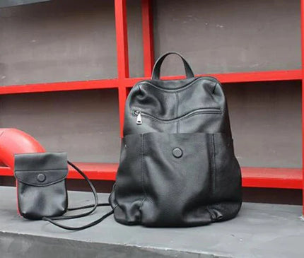 sac-a-dos-noir-souple-pochette