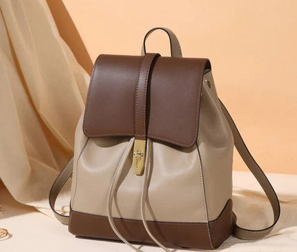 sac-a-dos-biCouleure-rabat-marron-details-dores