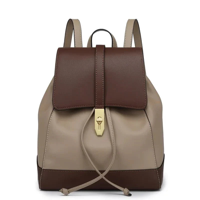 sac-a-dos-biCouleure-rabat-marron-details-dores