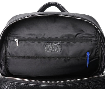 sac-a-dos-noir-structure-avec-compartiment-special-portable