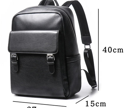 sac-a-dos-noir-structure-avec-compartiment-special-portable
