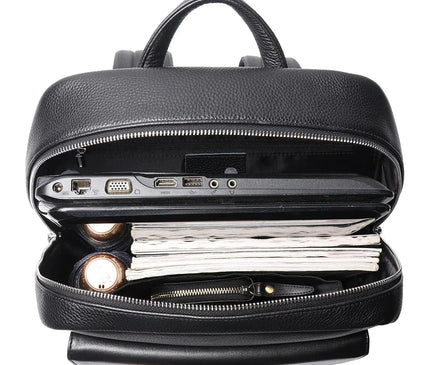 sac-a-dos-noir-structure-avec-compartiment-special-portable