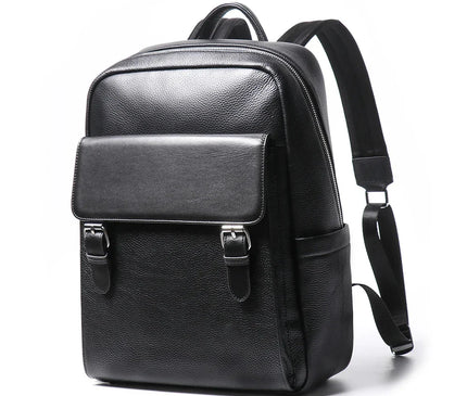 sac-a-dos-noir-structure-avec-compartiment-special-portable