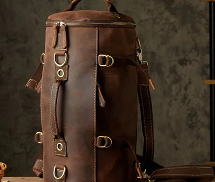 sac-a-dos-cylindrique-cuir-patine