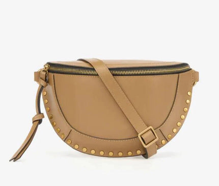 sac-banane-semi-circulaire-rivets-dores-bandouliere-ajustable