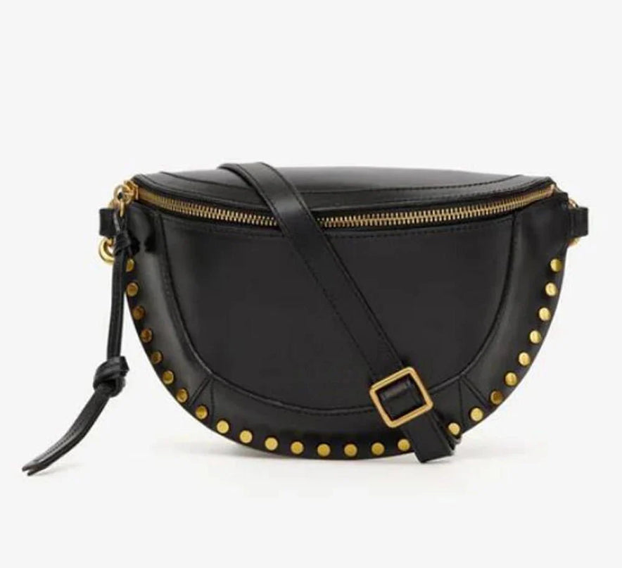 sac-banane-semi-circulaire-rivets-dores-bandouliere-ajustable