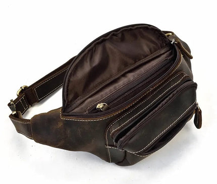 banane-en-cuir-marron-multiples-poches-zippees
