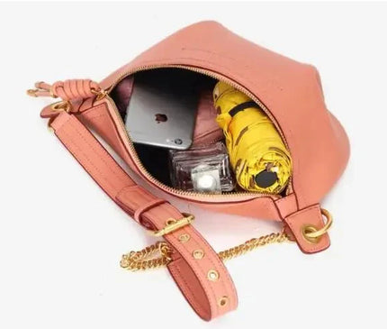 sac-banane-rose-pastel-chaine-doree