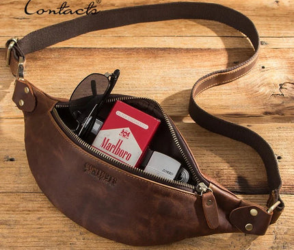 sac-banane-compact-cuir-fermeture-doree