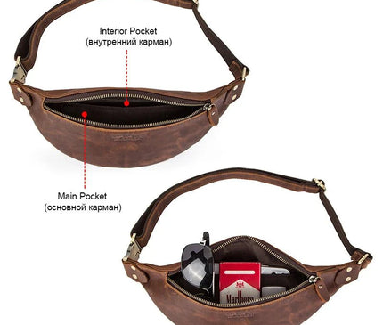 sac-banane-compact-cuir-fermeture-doree