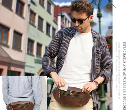 sac-banane-marron-fonce-multi-compartiments-design-ergonomique