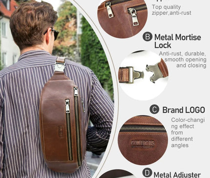 sac-banane-marron-fonce-multi-compartiments-design-ergonomique