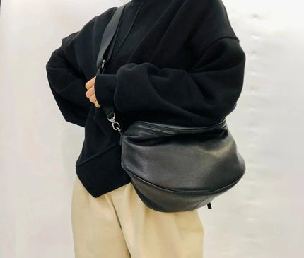 sac-banane-noir-grande-capacite-sangle-ajustable