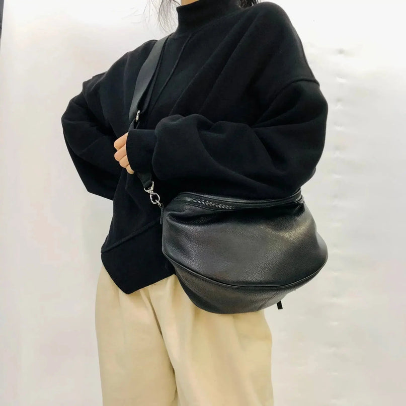 sac-banane-noir-grande-capacite-sangle-ajustable