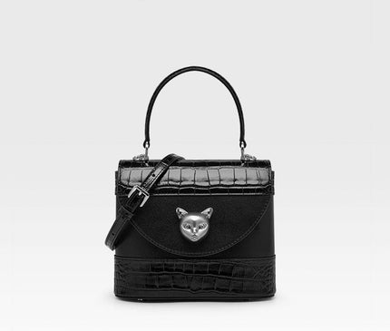 sac-a-main-noir-compact-detail-tete-chat