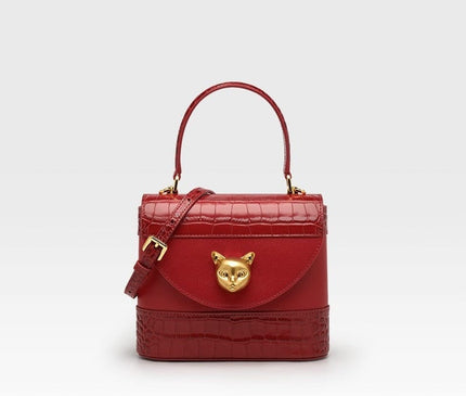sac-a-main-noir-compact-detail-tete-chat