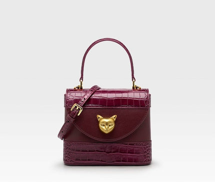 sac-a-main-noir-compact-detail-tete-chat
