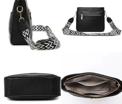 sac-rectangulaire-noir-bandouliere-tissee