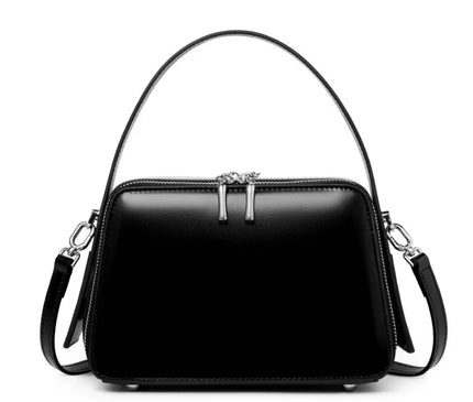 sac-bordeaux-rigide-bandouliere-poignees-argentees