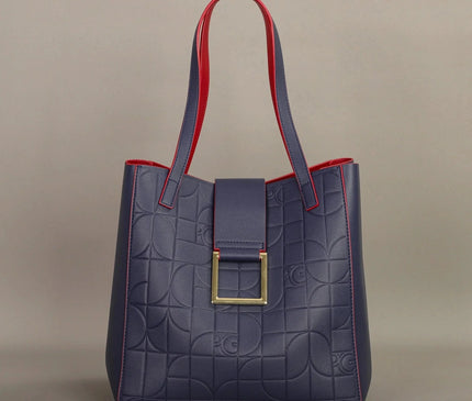 sac-rectangulaire-texture-tressee-boucle-doree