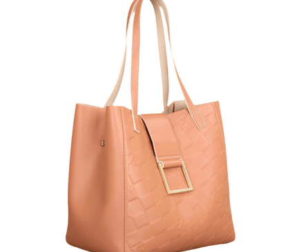 sac-rectangulaire-texture-tressee-boucle-doree