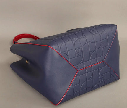 sac-rectangulaire-texture-tressee-boucle-doree