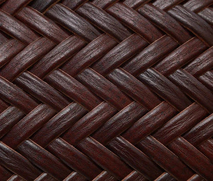 sac-cabas-motif-tresse-marron-trapezoidal