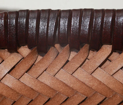 sac-cabas-motif-tresse-marron-trapezoidal