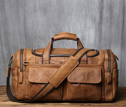 sac-de-voyage-marron-avec-poches-a-rabat