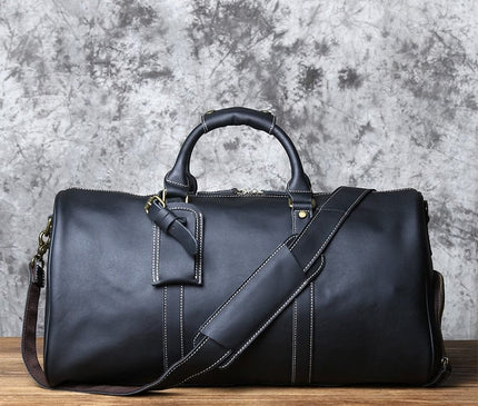 sac-de-voyage-noir-structure-avec-bandouliere-amovible